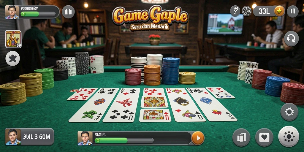 Tampilan gameplay 33L yang menarik dan interaktif.