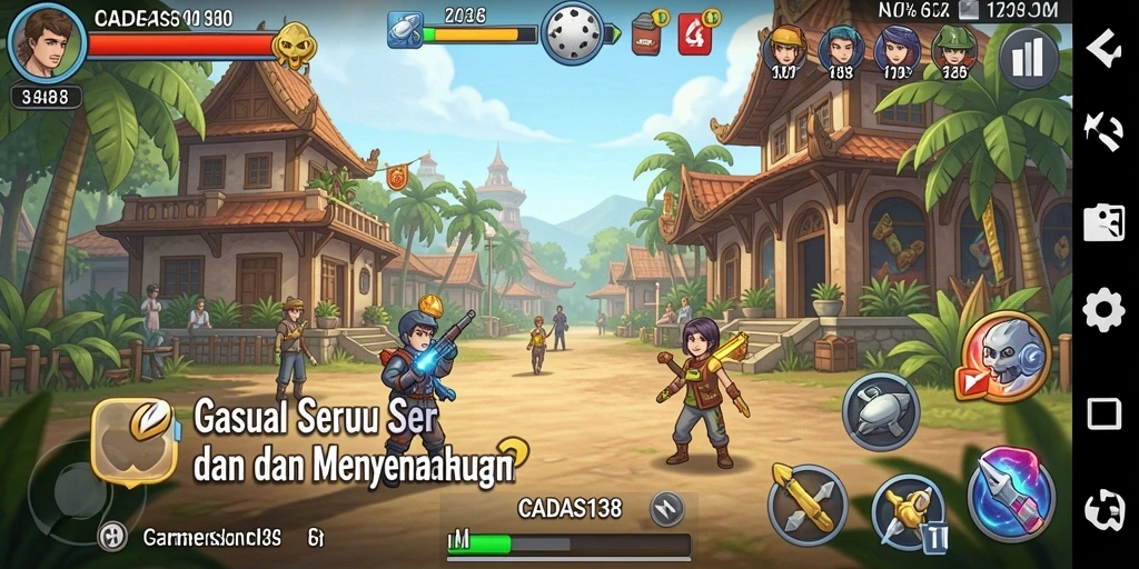 Screenshot gameplay seru di CADAS138 yang menampilkan tantangan menyenangkan.