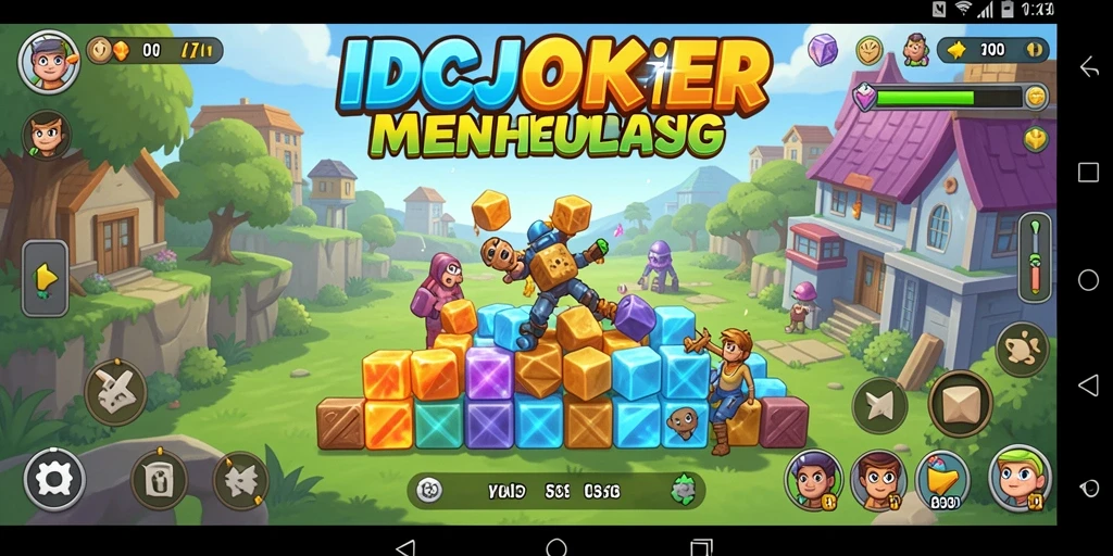Screenshot gameplay IDCJOKER menampilkan tantangan Puzzle yang menarik.