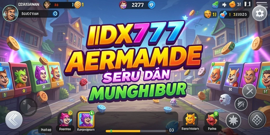 Gameplay seru dan menantang dari IDX777 dalam aksi.
