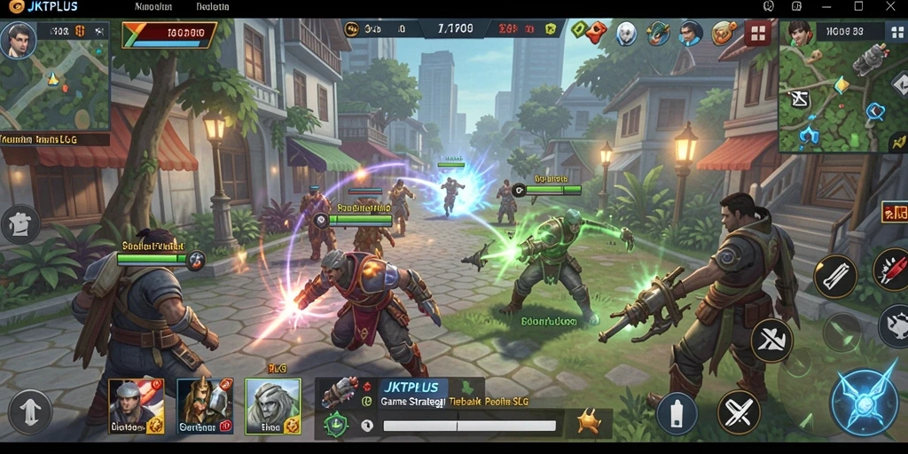 Tampilan gameplay JKTPLUS yang menarik dan menantang.