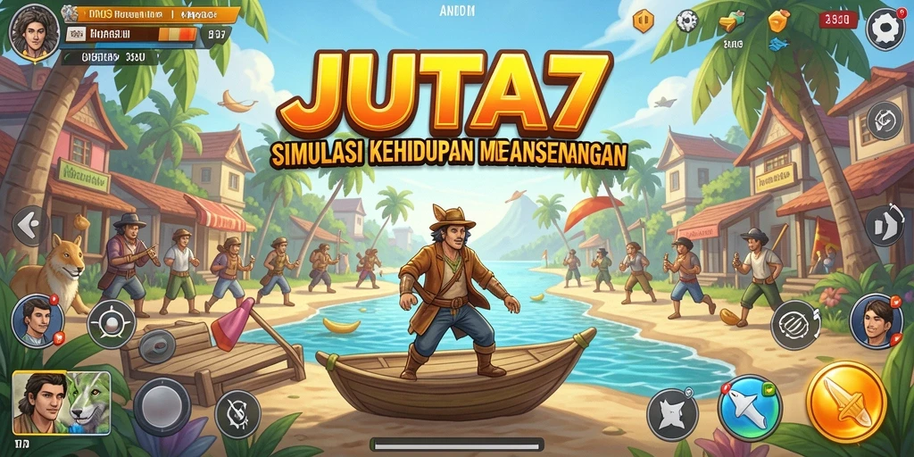 Tangkapan layar gameplay JUTA7 yang menarik dan penuh aksi.
