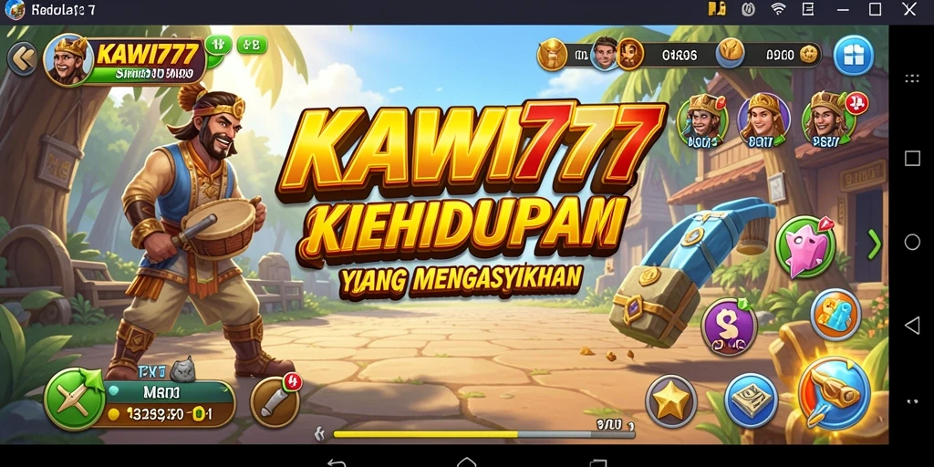 Tangkapan layar KAWI777 yang menunjukkan gameplay simulasi yang menarik.
