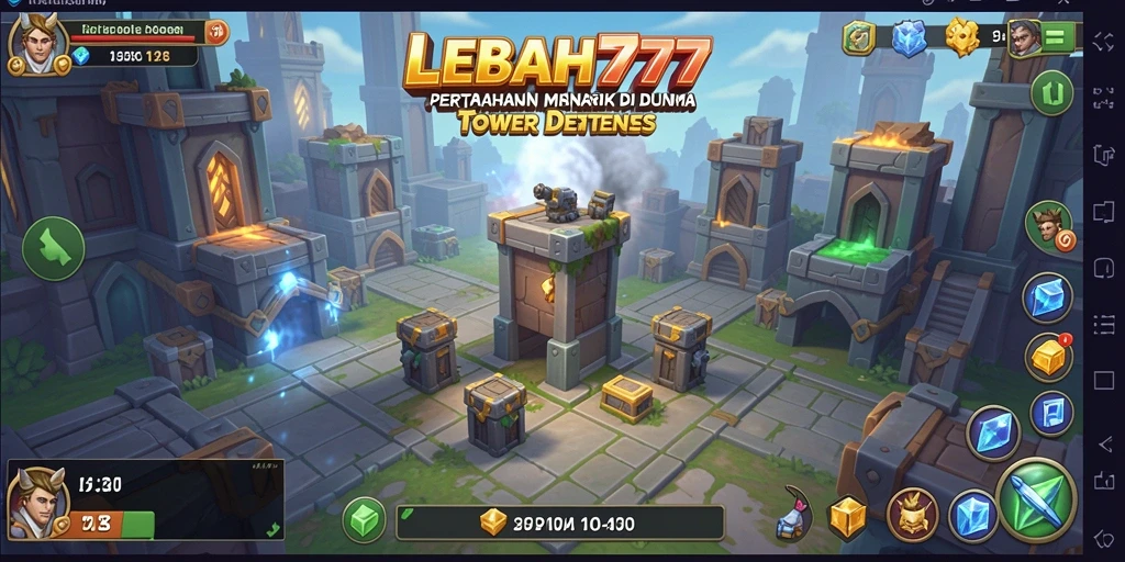 Gameplay menegangkan dan strategi Tower Defense yang seru.
