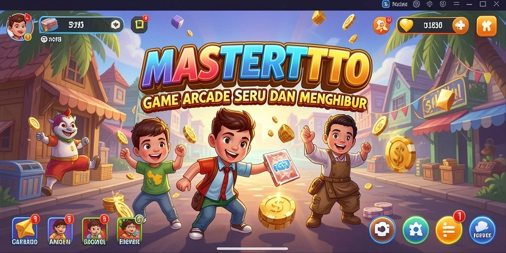 Screenshot gameplay MASTERTOTO menunjukkan aksi seru dan grafis yang menarik.