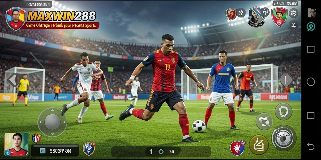 Tampilan gameplay menarik dan seru di MAXWIN288.