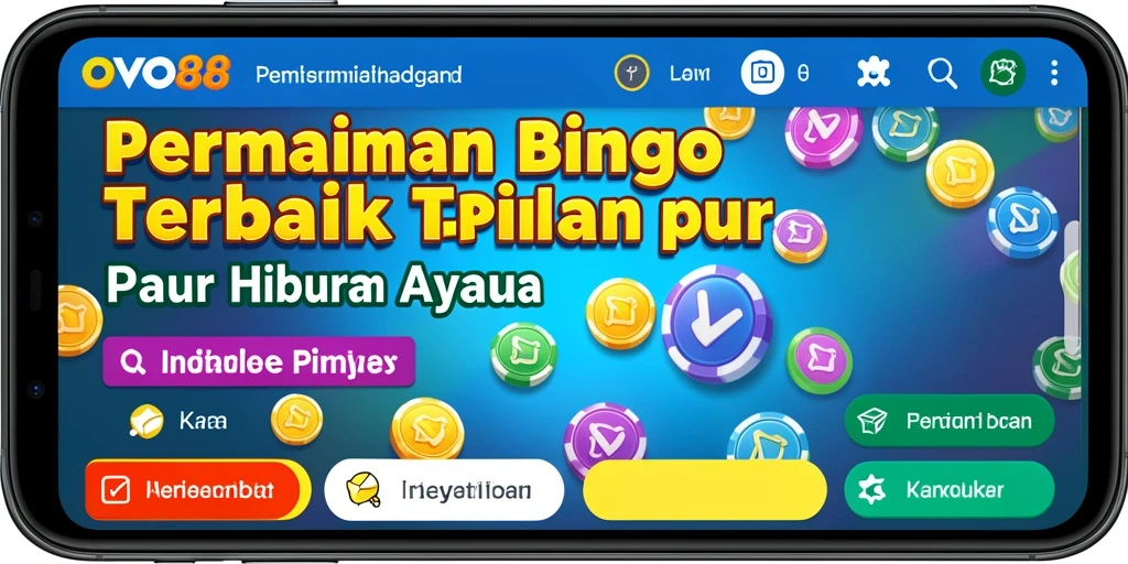 Tampilan gameplay Bingo yang mendebarkan di OVO88.