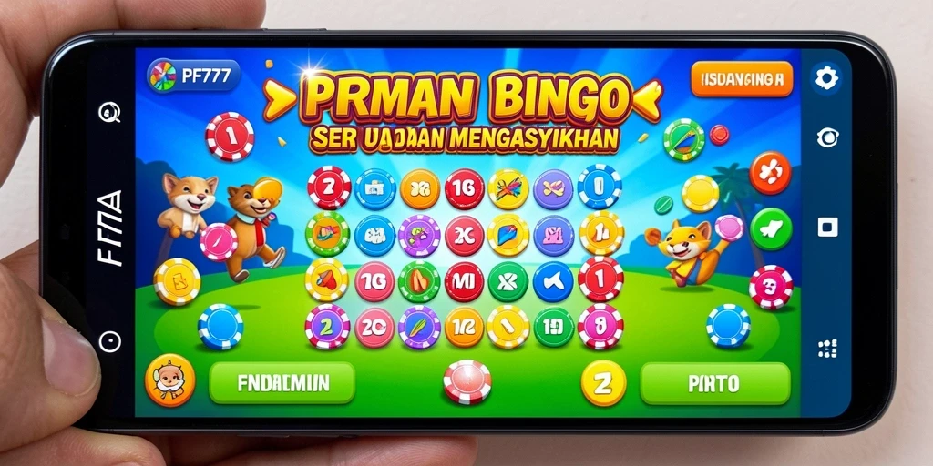 Tampilan permainan Bingo yang menyenangkan di PF777.