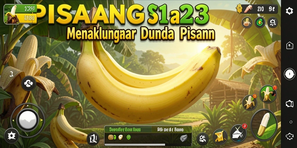 Tampilan gameplay strategi yang seru dan menegangkan di PISANG123.