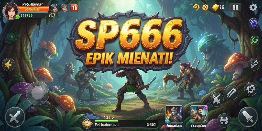 Screenshot gameplay SP666 yang menampilkan aksi seru dalam petualangan.