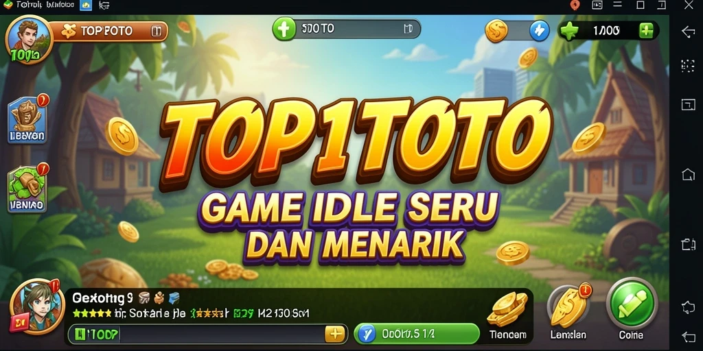 Gameplay seru di TOP1TOTO dengan berbagai strategi idle.